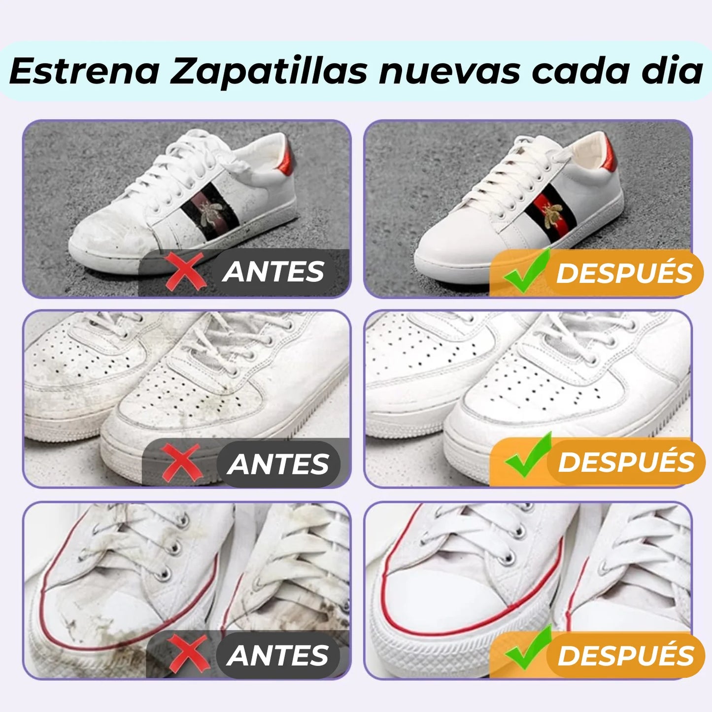 Crema Blanqueadora de Zapatos